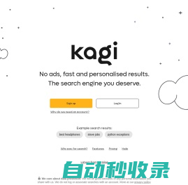Kagi Search - A Premium Search Engine