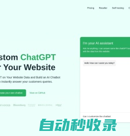 WebWhiz - ChatGPT for your website