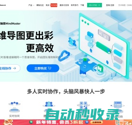 在线思维导图-亿图脑图MindMaster协同版-亿图软件网站1