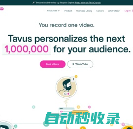 Tavus | The Most Advanced AI Video APIs