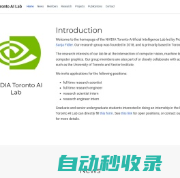Redirecting to https://research.nvidia.com/labs/toronto-ai/