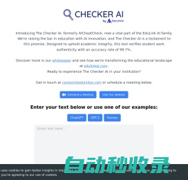 Demo - The Checker AI