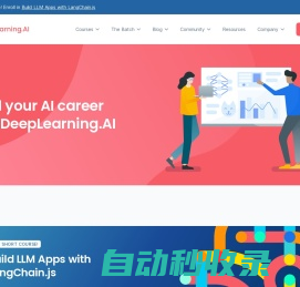 DeepLearning.AI: Start or Advance Your Career in AI