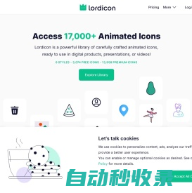 20,800+ Animated Icons - Lordicon