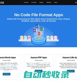 No Code File Format Apps - Process MS Word | PDF | Excel | PPT online