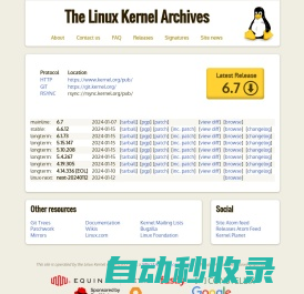 The Linux Kernel Archives