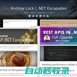 Andrew Lock | .NET Escapades