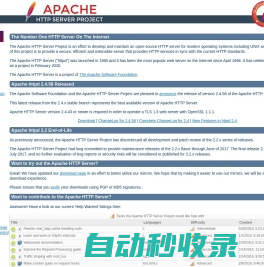 Welcome! - The Apache HTTP Server Project
