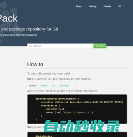 JitPack | Publish JVM and Android libraries