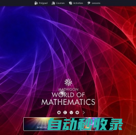 World of Mathematics – Mathigon