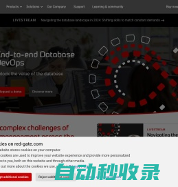 Redgate Software - End-to-end Database DevOps Solutions and Tools For SQL Server, Oracle, PostgreSQL, and more