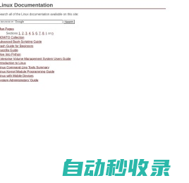 Linux Documentation