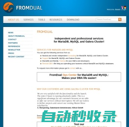 FromDual | Neutral and Vendor independent MariaDB, MySQL and Galera Services!