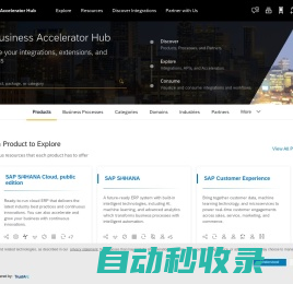 SAP Business Accelerator Hub
