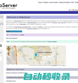 Welcome to MapServer — MapServer 8.0.2 documentation