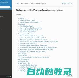 Welcome to the PentestBox documentation! — PentestBox Documentation latest documentation