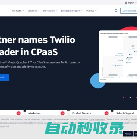 Communication APIs for SMS, Voice, Email & Authentication | Twilio