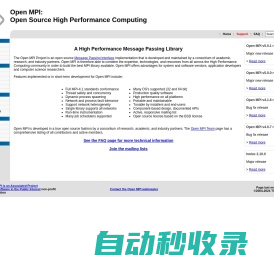 Open MPI: Open Source High Performance Computing