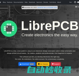 Create electronics the easy way | LibrePCB