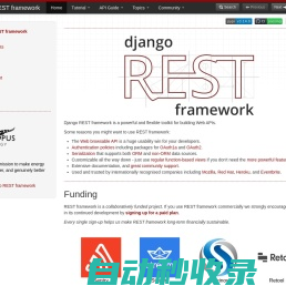 Home - Django REST framework