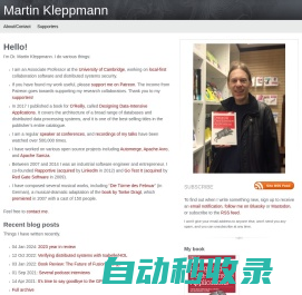 Martin Kleppmann’s website