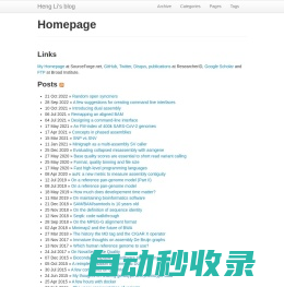 Homepage