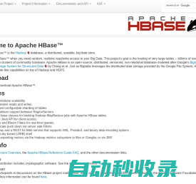 Apache HBase – Apache HBase® Home