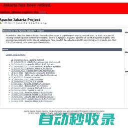 The Jakarta Site - The Apache Jakarta Project -- Java Related Products