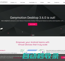 Genymotion - Android Emulator in the Cloud and for PC & Mac