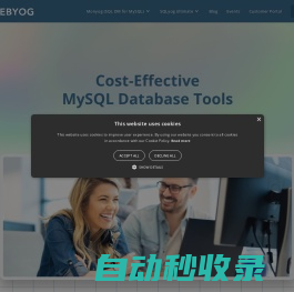 Webyog | Tools for MySQL and MariaDB Databases