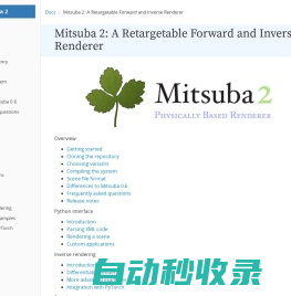 Mitsuba 2: A Retargetable Forward and Inverse Renderer — mitsuba2 0.1.dev0 documentation