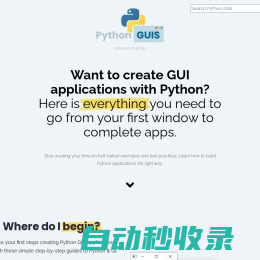 Python GUIs – Create GUI applications with Python and Qt