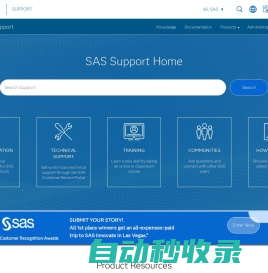 SAS Customer Support Site | SAS Support