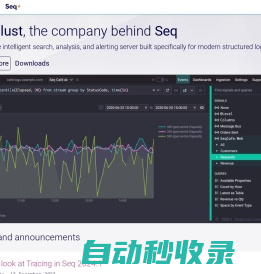 Seq — centralized structured logs