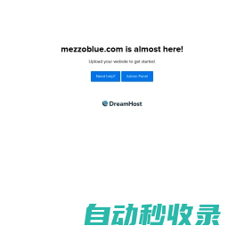 mezzoblue.com is almost here!