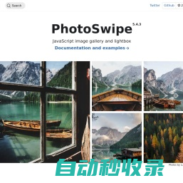 PhotoSwipe: Responsive JavaScript Image Gallery