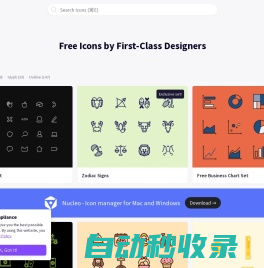 Free icons by first-class designers | Iconstore