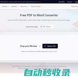 Free PDF to Word Converter | Get Your Secure File in Seconds | Nitro