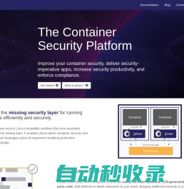 The Container Security Platform | gVisor