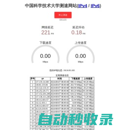 中国科学技术大学测速网站