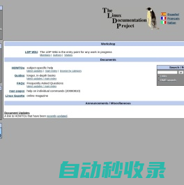 The Linux Documentation Project