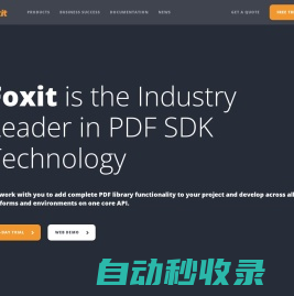 Foxit PDF SDK Libraries | All Platforms | PDF Viewing, Annotating