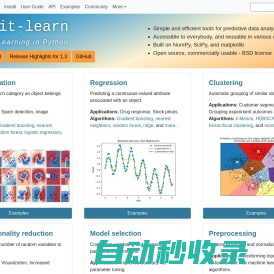 scikit-learn: machine learning in Python — scikit-learn 0.16.1 documentation