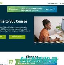 SQLCourse: Beginner & Advanced Interactive SQL Tutorials