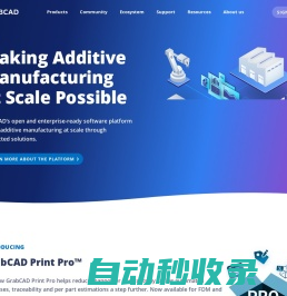 GrabCAD Making Additive Manufacturing at Scale Possible