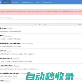 GNOME Shell Extensions