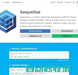 Sequelize | Feature-rich ORM for modern TypeScript & JavaScript