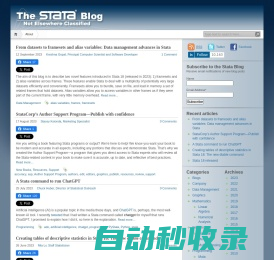 The Stata Blog