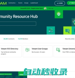 Join the conversation | Veeam Community Resource Hub
