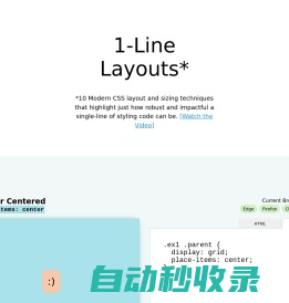 1-Line Layouts